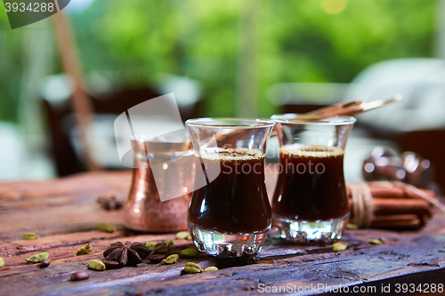 Image of Traditional Arabic coffee