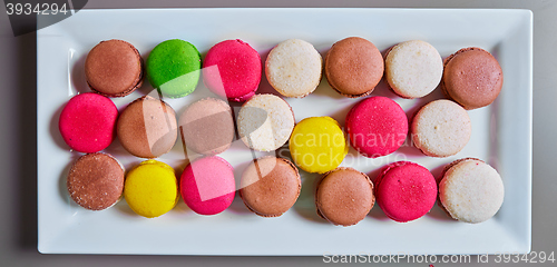 Image of The colorful macaroons