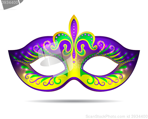 Image of Mardi Gras mask 