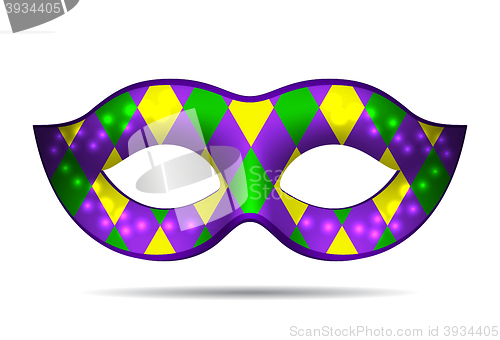 Image of Mardi Gras mask 