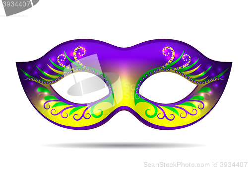 Image of Mardi Gras mask 