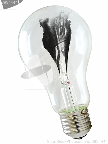 Image of Bulb with Smoke