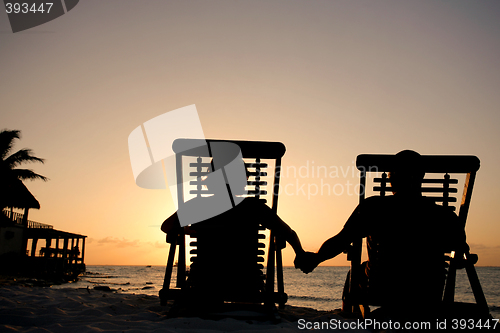 Image of Sunset Couple