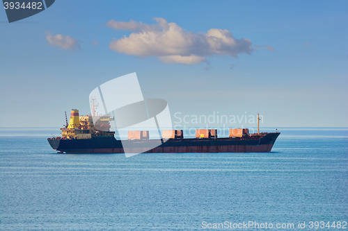 Image of Bulk Carrier in the Sea