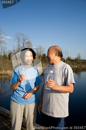 Image of Senior asian couple