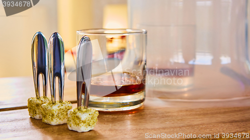 Image of Guatemalan rum in a glass