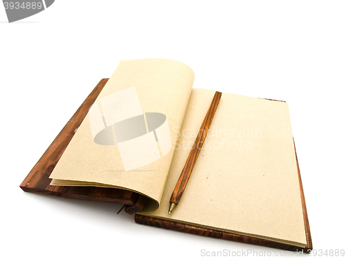 Image of Opened Notebook