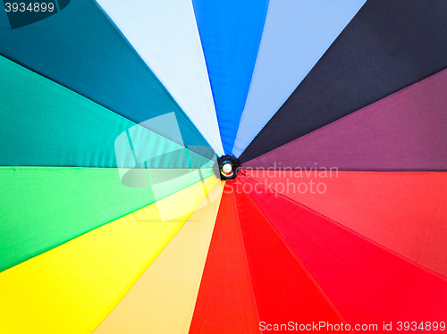 Image of Multicolored Umbrella Background
