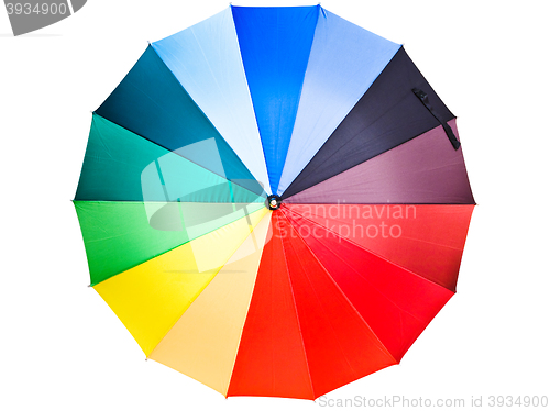 Image of Multicolored Umbrella