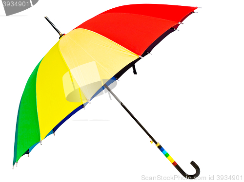 Image of Multicolored Umbrella