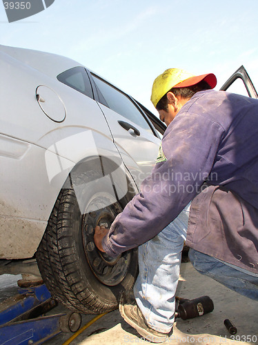 Image of Flat tire