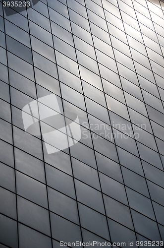 Image of Panel glass windows of modern buildings 