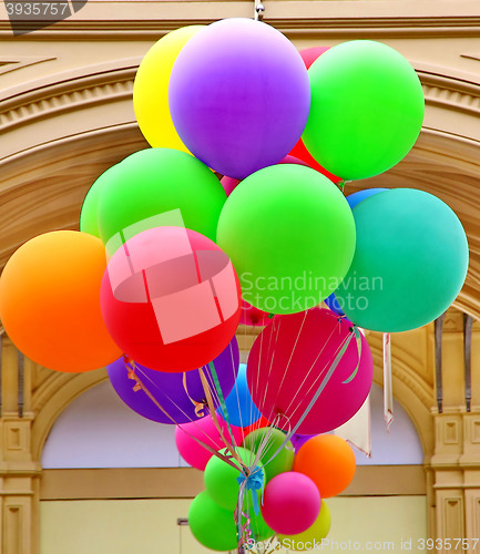 Image of Colorful balloons 