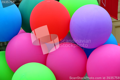 Image of Colorful balloons 