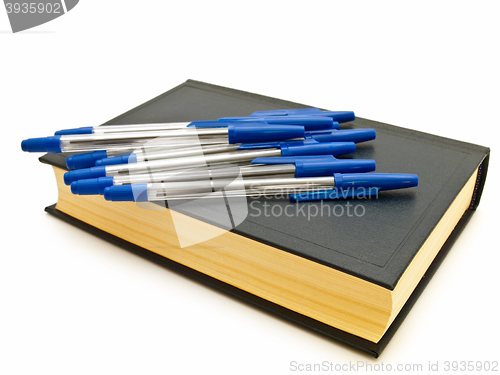 Image of Pens At The Book