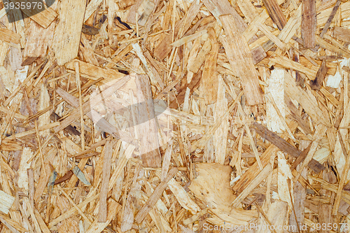 Image of surface of recycled pressed tree chips