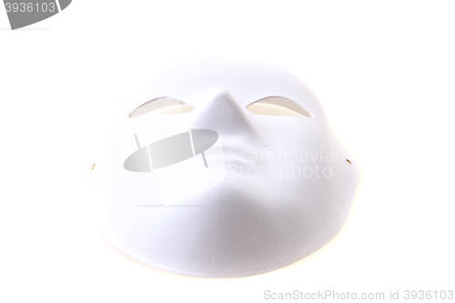 Image of white carnival mask