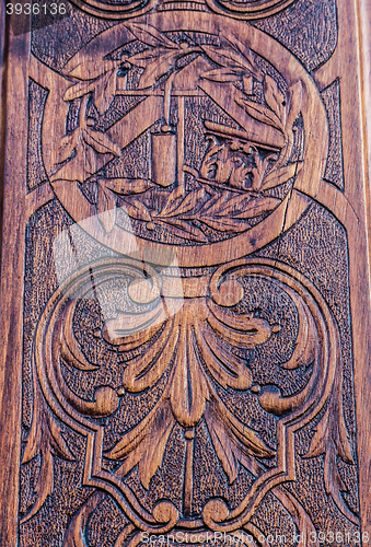 Image of Freemasonry door entrance detail