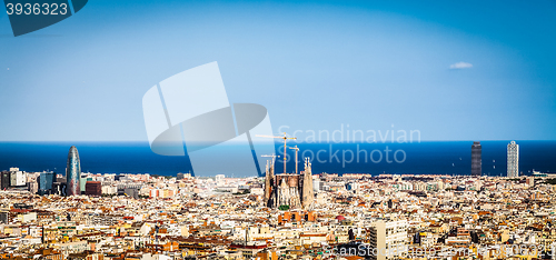 Image of Barcelona panorama