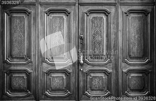 Image of Freemasonry door entrance
