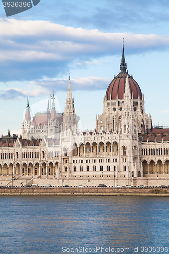 Image of Budapest parliament view