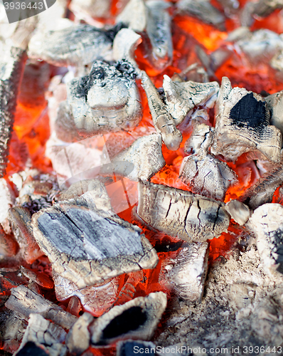 Image of Background of Live Coals