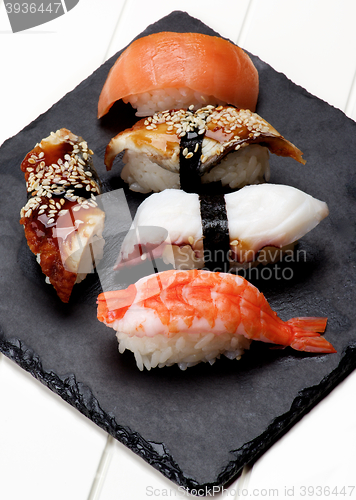 Image of Various Sashimi Sushi