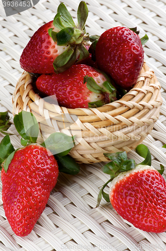 Image of Fresh Ripe Strawberries
