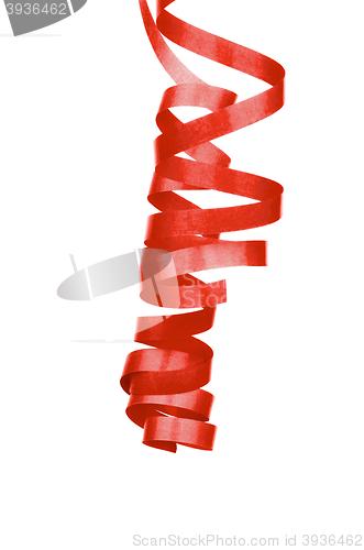 Image of Red Party Streamer