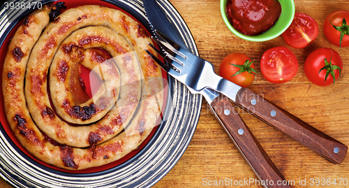 Image of Grilled Spiral Sausage  