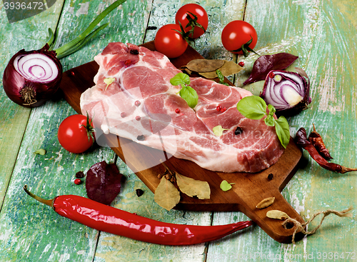 Image of Raw Pork Neck