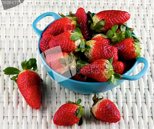Image of Big Ripe Strawberries