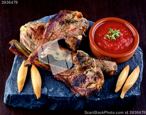 Image of Roasted Lamb Ribs