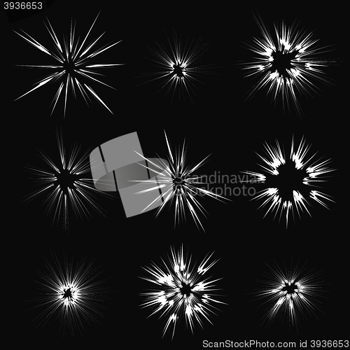 Image of Explode Flash, Cartoon Explosion