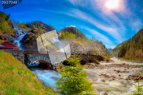 Image of Laatefoss in Odda