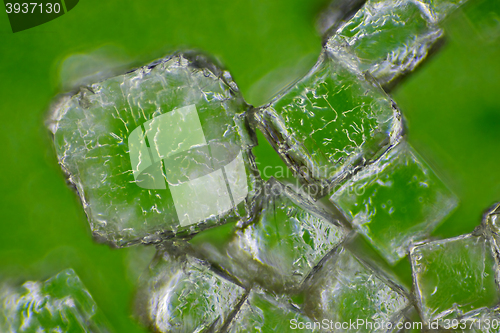 Image of Sodium chloride crystals