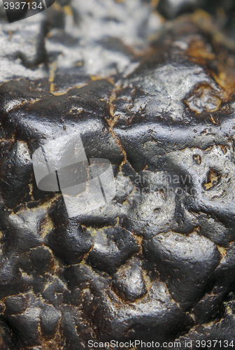 Image of Hematite texture close up