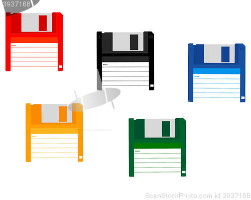 Image of for a computer floppy disk