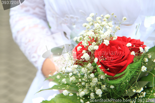 Image of wedding rose decoration