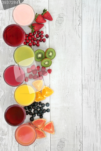 Image of Healthy Fruit and Juice Drinks