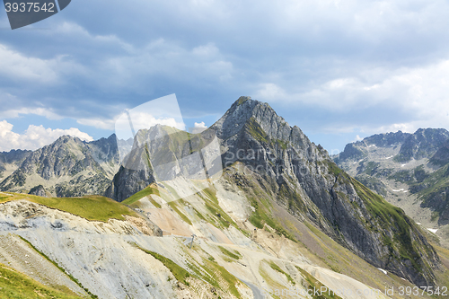 Image of Landscape in Pyrenees Mountains