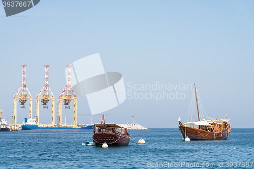 Image of Classic vessels in Muscat, Oman