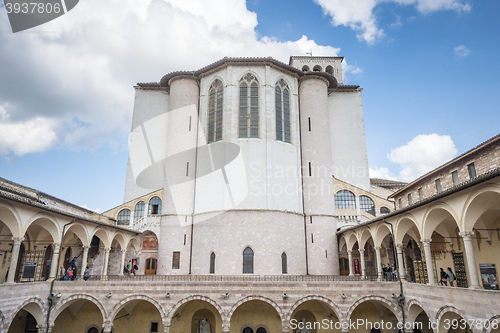 Image of church of Assisi in Italy