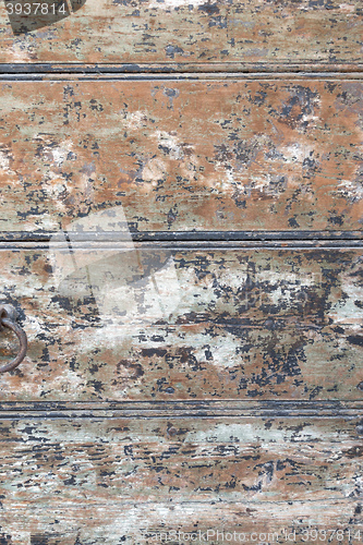 Image of old painted wooden background