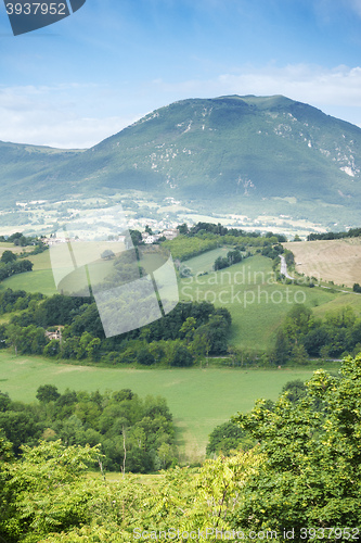 Image of nice view in Italy Marche near Camerino