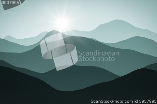 Image of simple landscape background