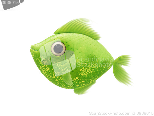 Image of green fish