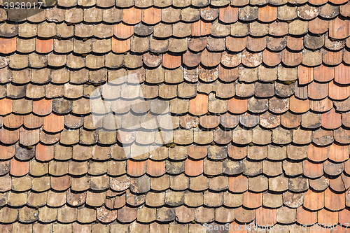 Image of Old tiles roof
