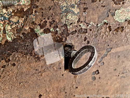 Image of Keyhole With Key
