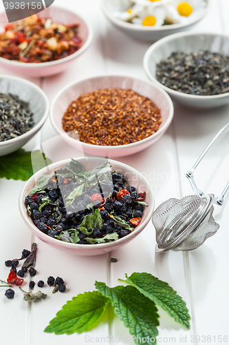 Image of Assortment of dry tea